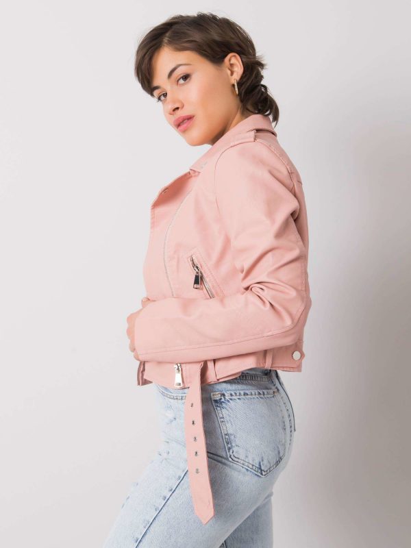 Babette Light Pink Ramone Jacket