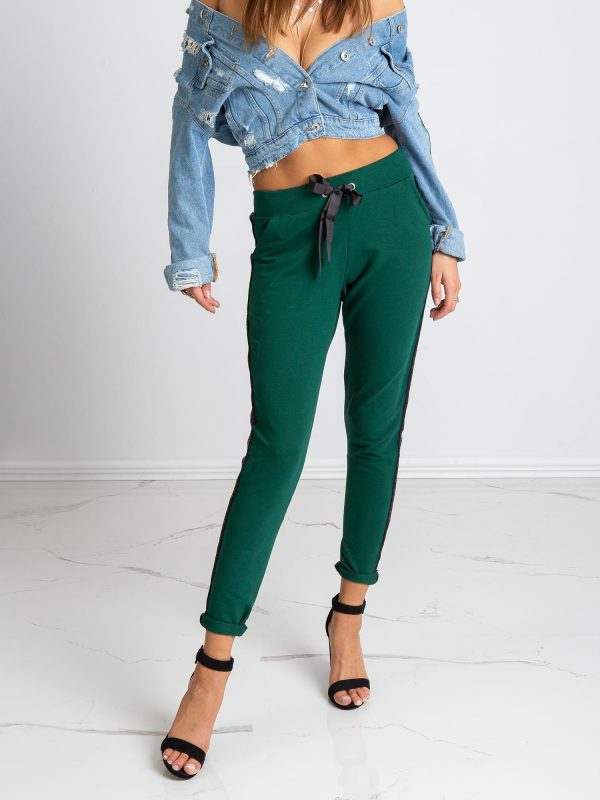 Dark Green Max Trousers