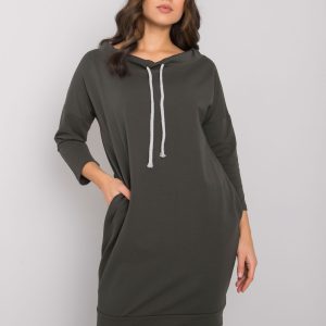 Khaki Paulie Cotton Dress