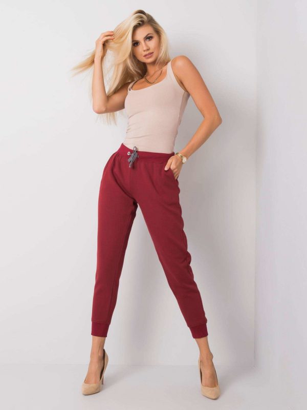 Tracey's maroon pants YOU DON'T KNOW ME