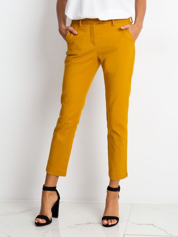 Mustard Classy Pants