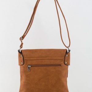 Light Brown Eco Leather Messenger Messenger