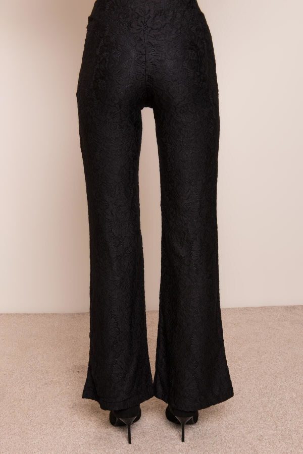 Black flare pants BSL