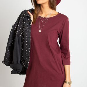 Burgundy tunic Mistic