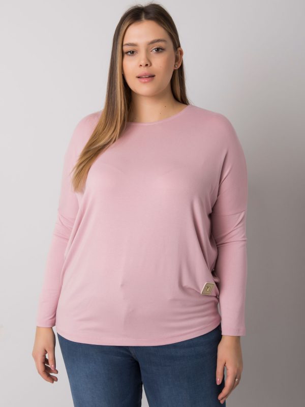 Dirty pink blouse plus size Paloma