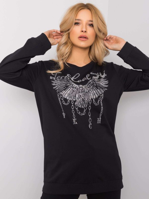 Piper Black Sweatshirt