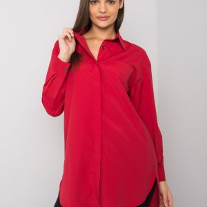 Dark Red Terra Cotton Shirt