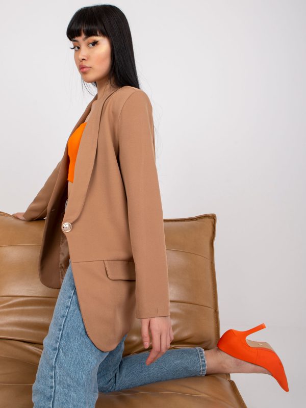 Light brown women's jacket from Guerrero suit