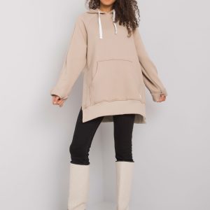 Beige kangaroo sweatshirt Arno RUE PARIS