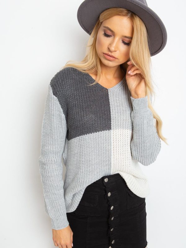 Grey Latina sweater