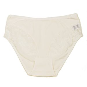 White Women's Panties with Lace