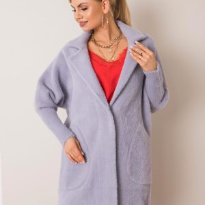 Grey coat alpaca Nora