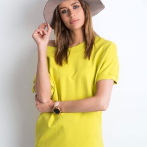 Yellow and green blouse Lemontree