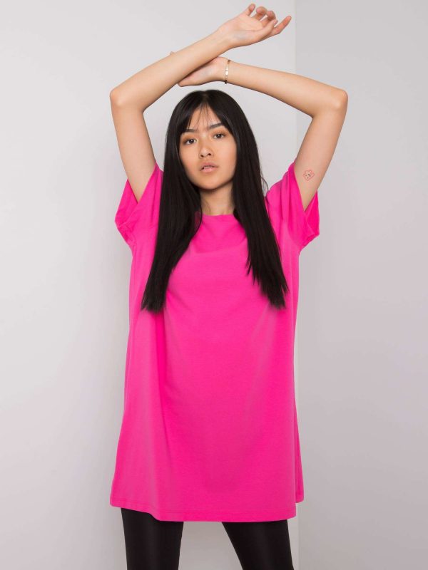 Dark pink tunic with a strap Quisha