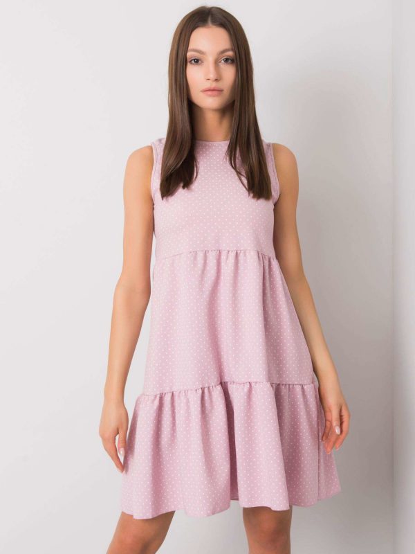 Dirty pink casual dress Jelba RUE PARIS