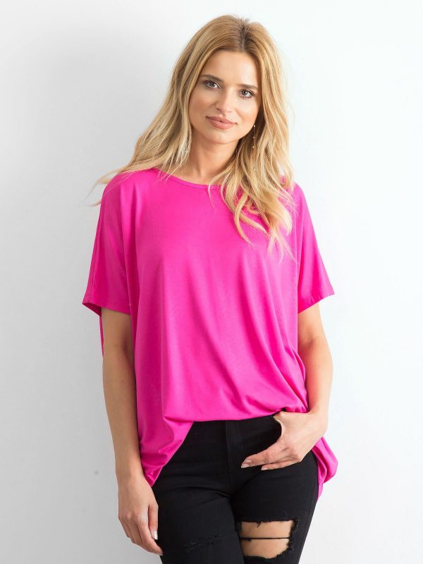 Fuchsia Oversize Blouse