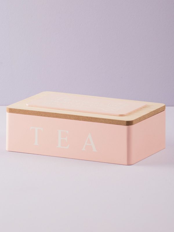 Pink Tea Container