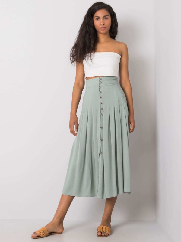 Liselle's light green skirt