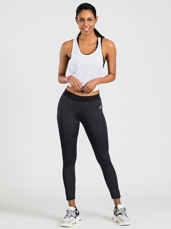 TOMMY LIFE Graphite Sport Leggings