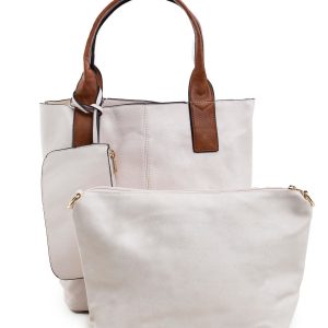 Light beige bag with sachet