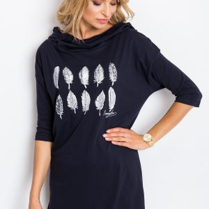 Navy blue tunic Utility