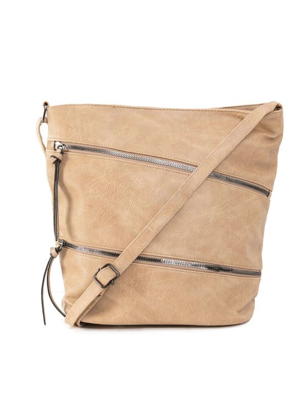 Beige Large Ladies Bag