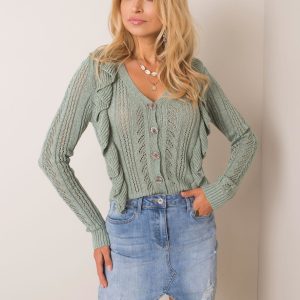 Jordanna RUE PARIS mint sweater