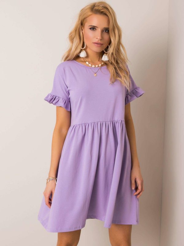 Lilac dress Marietta RUE PARIS