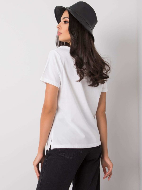 White T-shirt with Betsy applique