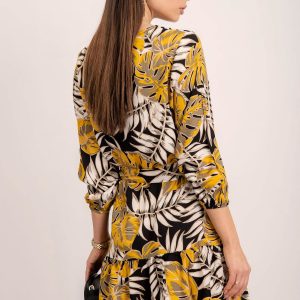 RUE PARIS Yellow dress Ernie