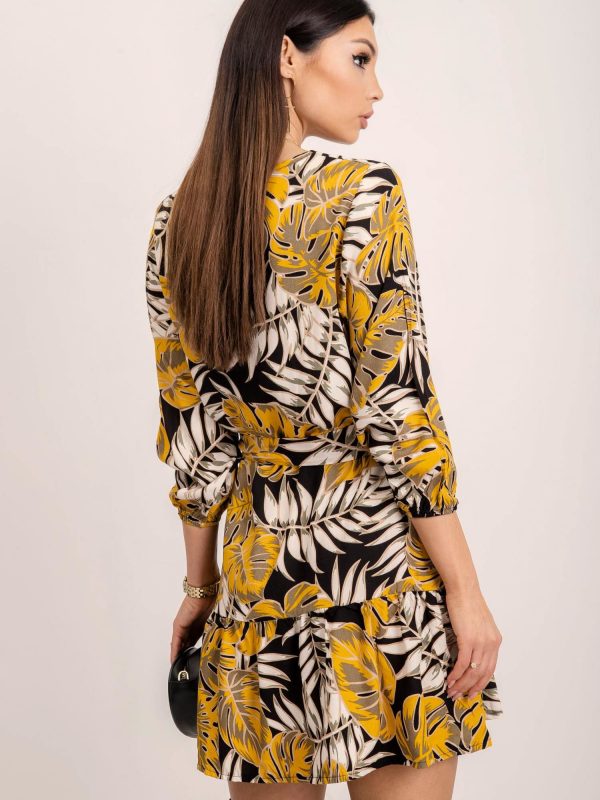 RUE PARIS Yellow dress Ernie