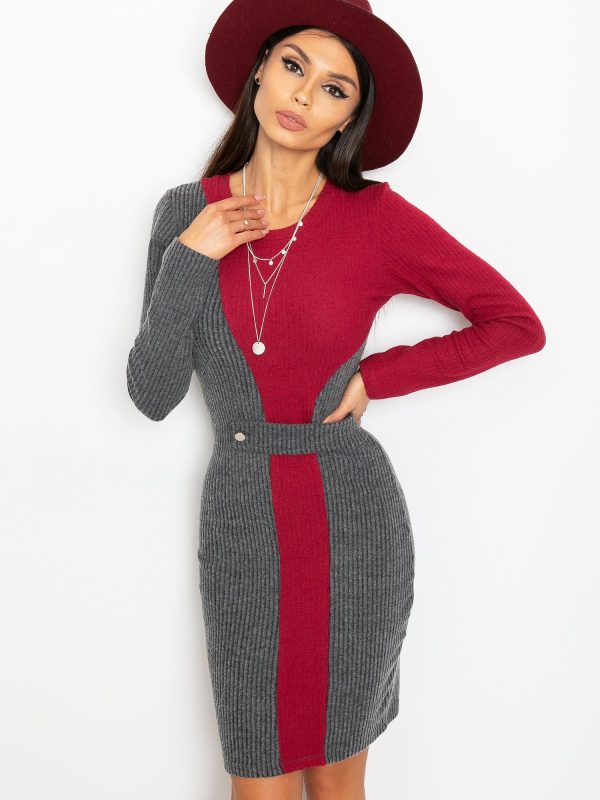 Graphite burgundy Pringle dress