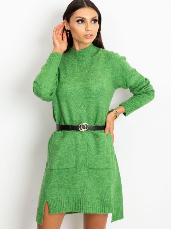 RUE PARIS Green dress Harmony