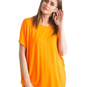 Orange Oversize Blouse