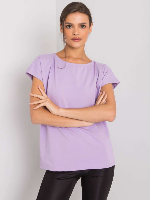 Nadia light purple t-shirt