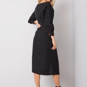 Kirsten RUE PARIS Black Casual Dress