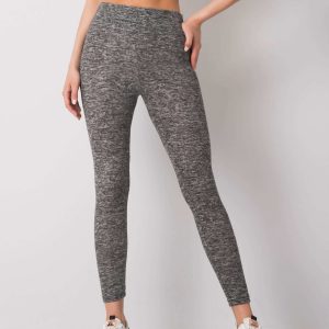 Dark grey melange leggings Opal RUE PARIS