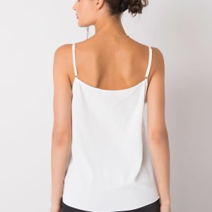 White and black Jasmine top