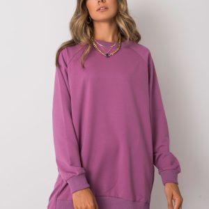 Ruari Purple Hooded Sweatshirt