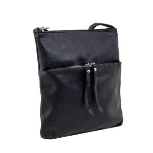 Black Eco Leather Ladies Handbag