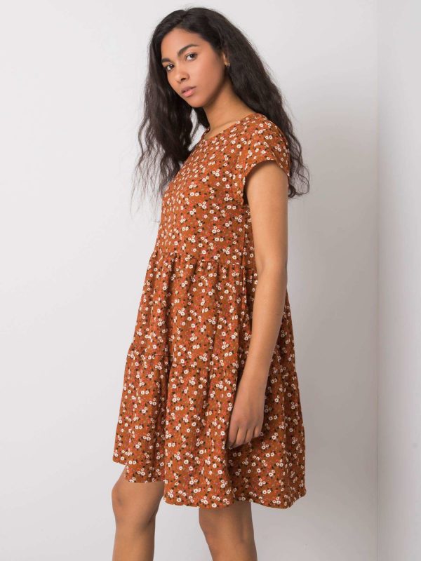 Brown oversized dress Eve STITCH & SOUL