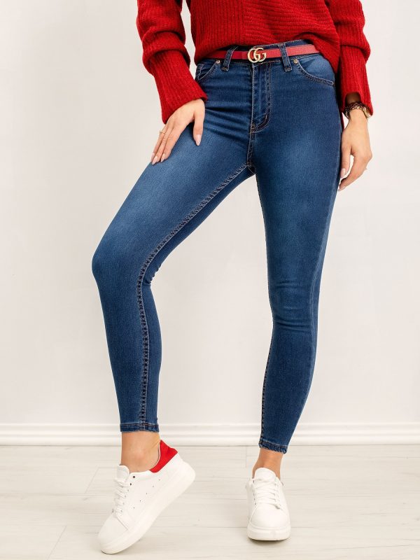 RUE PARIS Blue Tibby jeans