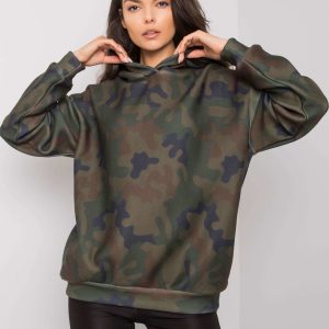 Khaki Women's Hoodie Ilida