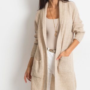 RUE PARIS Beige Grenade sweater