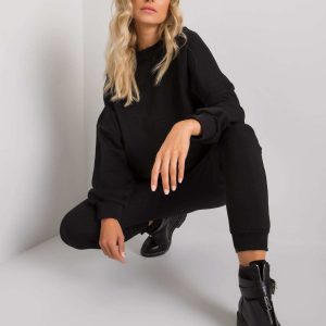 Black sweatsuit set Amandine