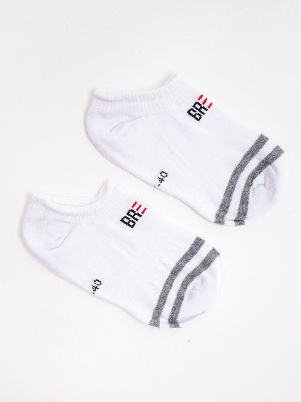 White Sports Socks