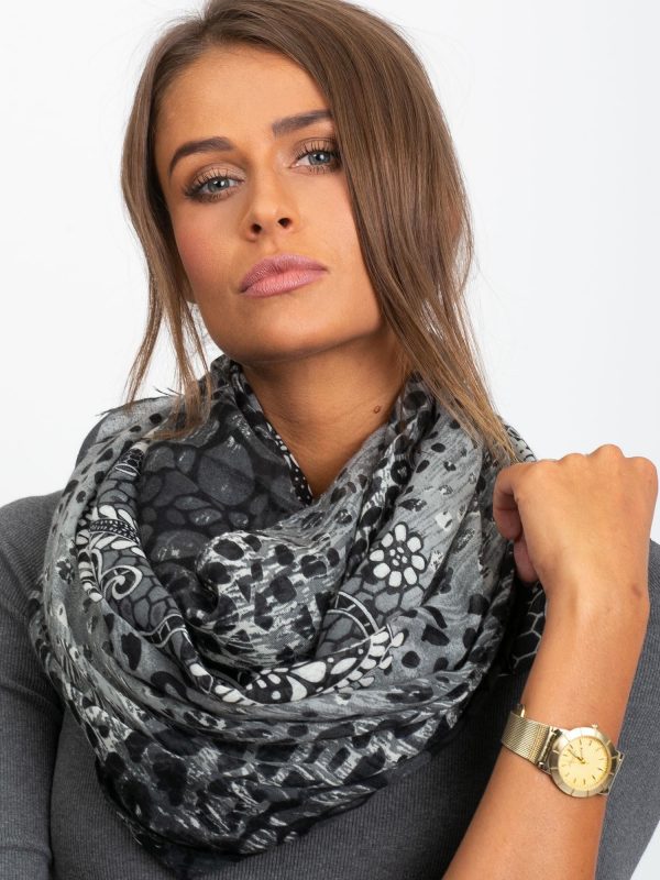 Dark Grey Patterned Sling