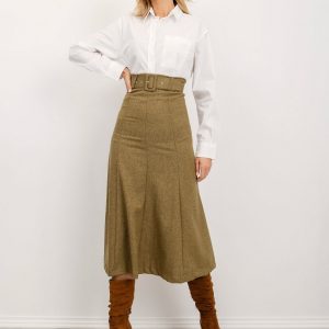 BSL Women's Green Skirt