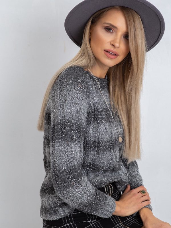 Dark Grey Amelia Sweater