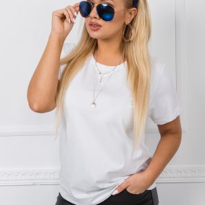 Jennie White Plus Size T-Shirt